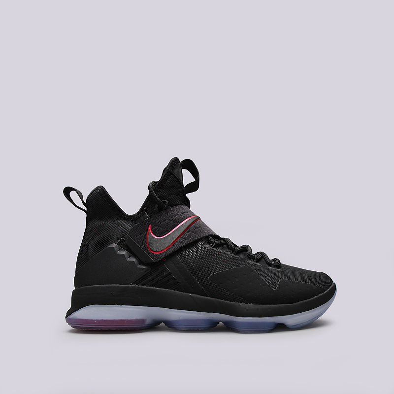 мужские черные баскетбольные кроссовки Nike Lebron XIV 852405-004 - цена, описание, фото 1